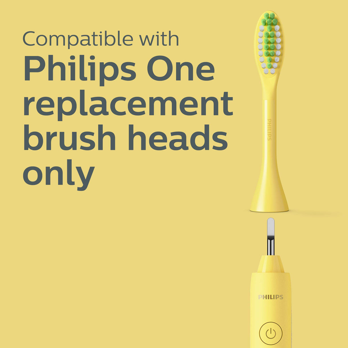 Philips Sonicare Battery Toothbrush, Mango Yellow, HY1100/02