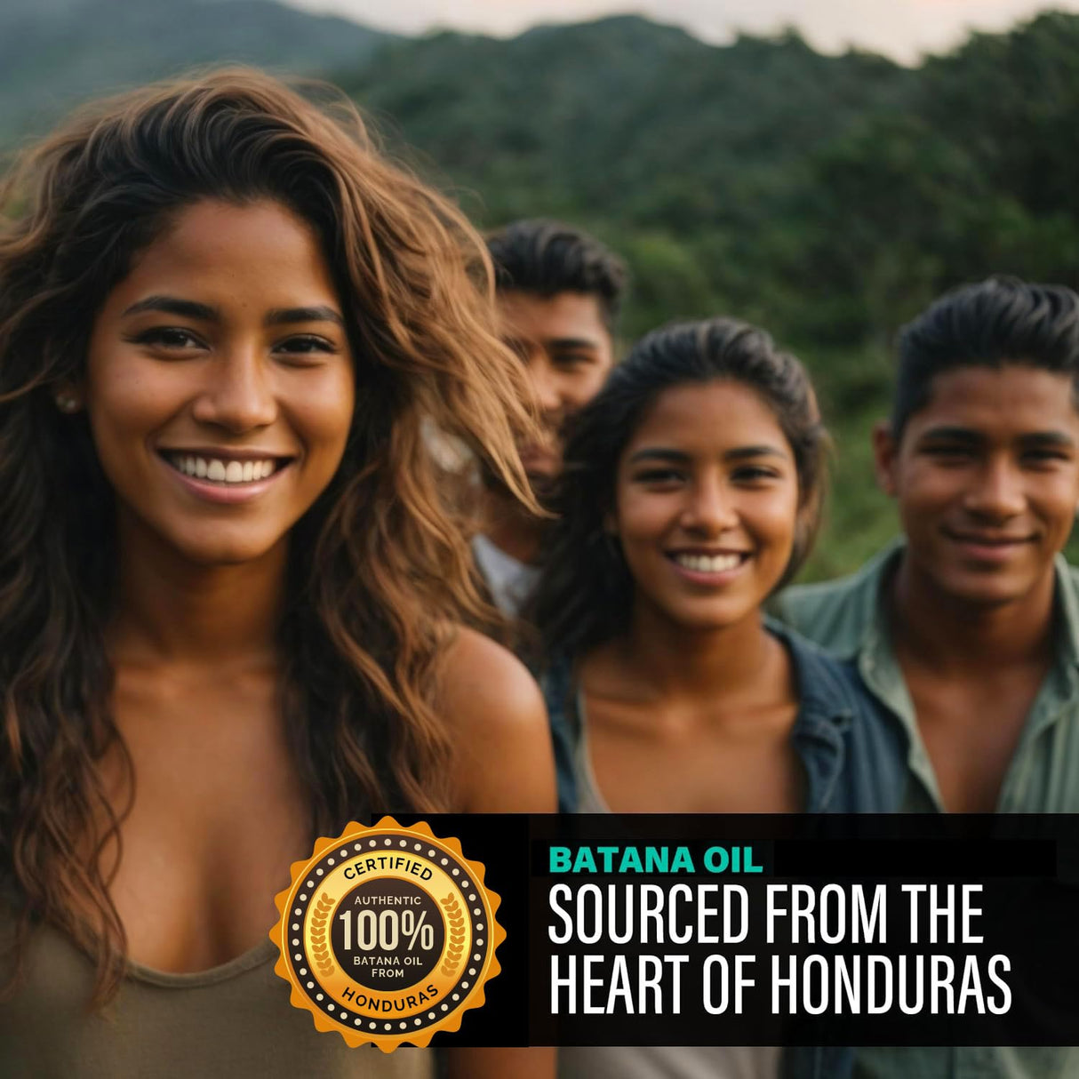 Unrefined Batana Oil for Hair Growth - Authentic & Organic Dr Sebi Batana Hair Mask from Honduras - Natural Hair Growth Oil - 4 Ounce Jar