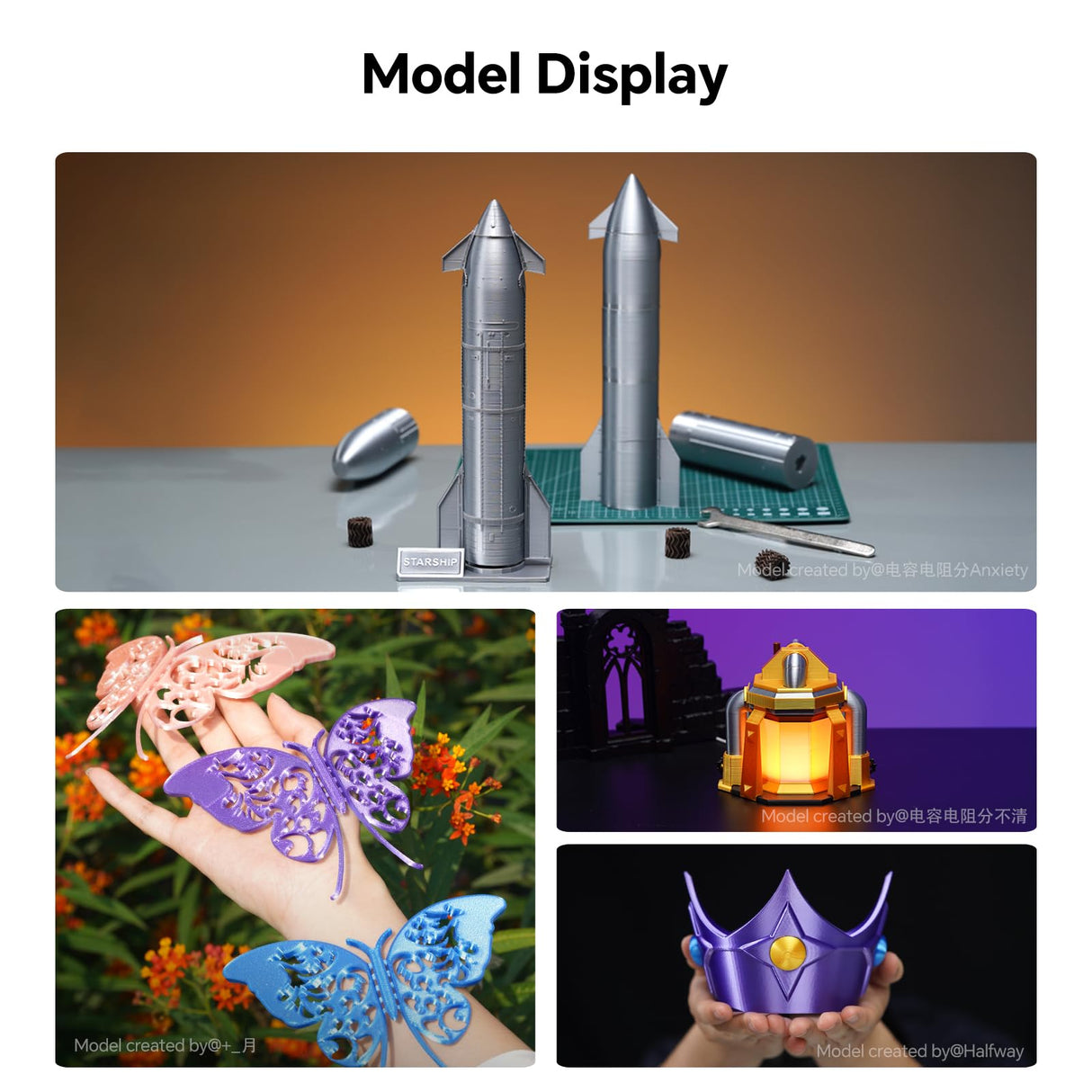 ANYCUBIC Silk Christmas Filament for Christmas Gifts and Decorations, Clog-Free Shiny 3D Printer PLA Filament 1.75mm Dimensional Accuracy +/- 0.02mm, 1KG Reusable Spool (2.2 lbs), Silk Christmas Red