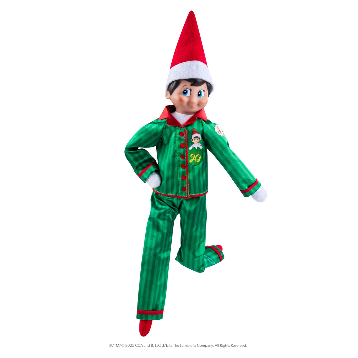The Elf on the Shelf: A Christmas Tradition Limited 20th Anniversary Edition Box Set - Posable Boy Scout Elf with Blue Eyes, New Edition Storybook and Keepsake with Collectible Pajama Set and Ornament
