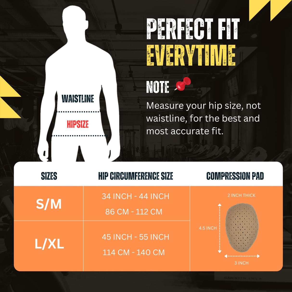 Everyday Medical Inguinal Hernia Support Belt for Men I Fits Left or Right Side I Post Surgery Men and Womens Hernia Support Truss for Inguinal, Groin Hernias I Adjustable Waist Strap I Beige | S/M