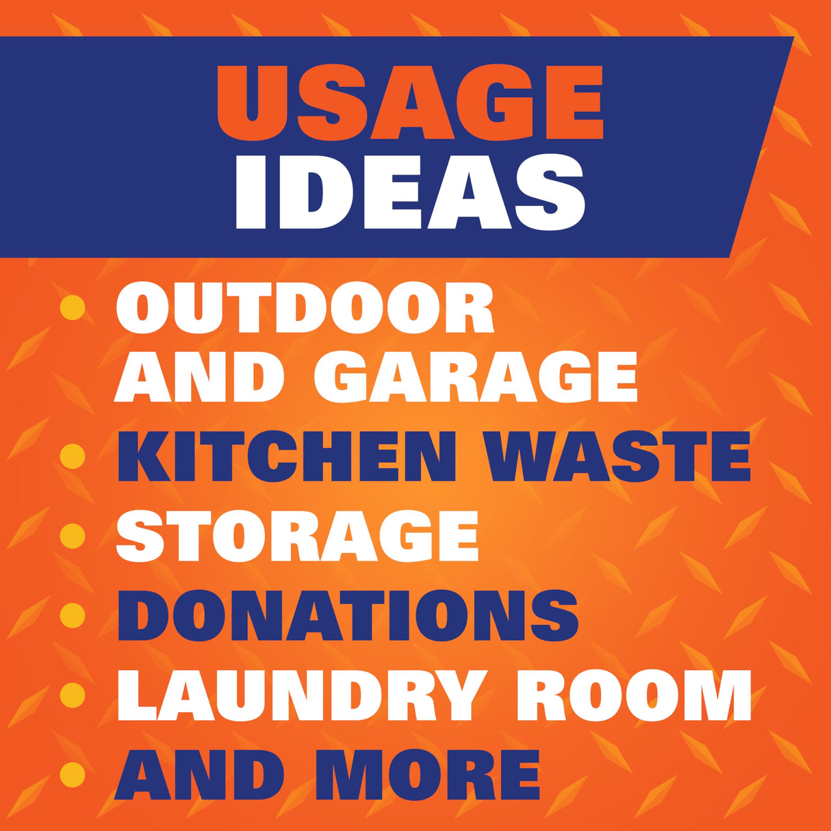 Hefty Strong Large Trash Bags, Black, 30 Gallon, 74 Count