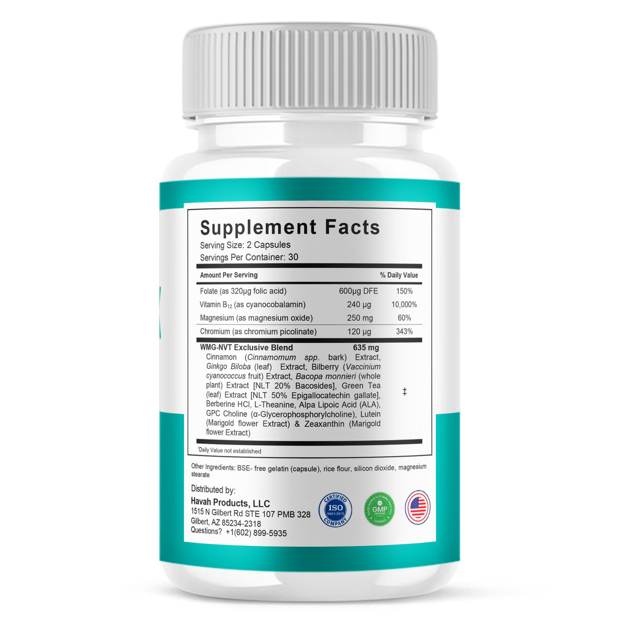 NeuroMax Brain and Memory Supplement NueroMax Pills, NeuroMax Brain and Memory Advanced Overall Health & Wellness Multivitamin Supplement, NueroMax Brain and Memory Premium Capsules (60 Capsules)