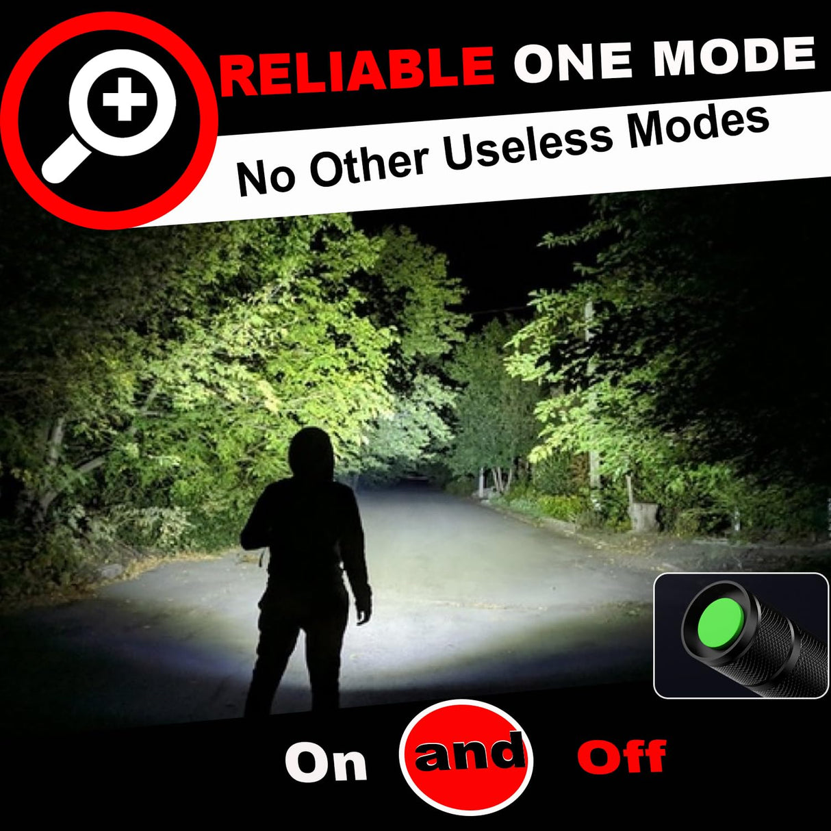 HinsGEAR Flashlights High Lumens 6PCS, 1 Mode LED Flashlight Super Bright, Small Pocket Flashlight Bulk, Water Resistant Tactical Flash Light for Emergency, Camping, Gift for Men Dad Christmas