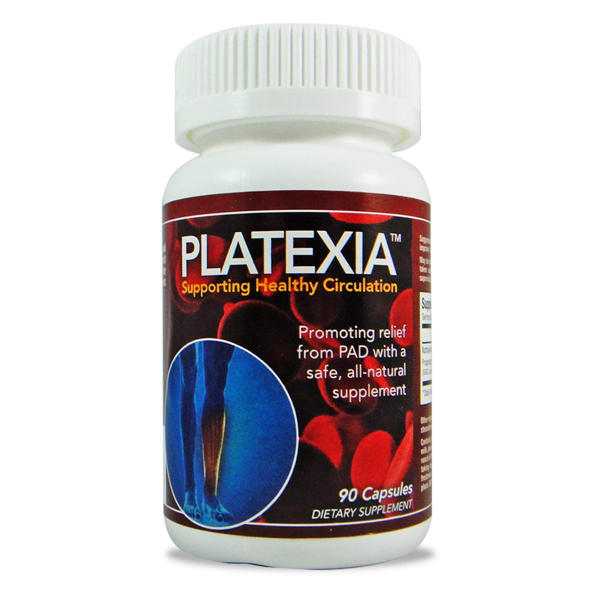 Vision Nutraceuticals Platexia with 3,000 FU Nattokinase NSP-2-90 Vegan Capsules - May Support Blood Circulation - Non-GMO & Kosher - 1 Capsule/Day, 3-Month Supply