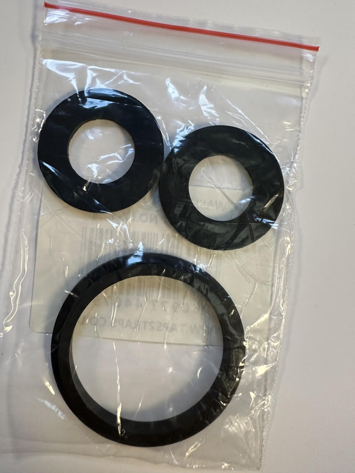 Taps2Traps™ Replacement Seal Set For Lay-Z-Spa 3pc Air and Water Rubber Washer for ABC Coupling