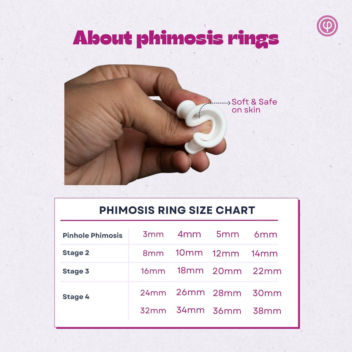 Vajraang Phimosis Stretching Rings Kit, Ring Removal Tool And User Manual | Includes 20 Graduated Rings | Fast Results | No-Side-Effects (With Phimosis Oil & Cream)