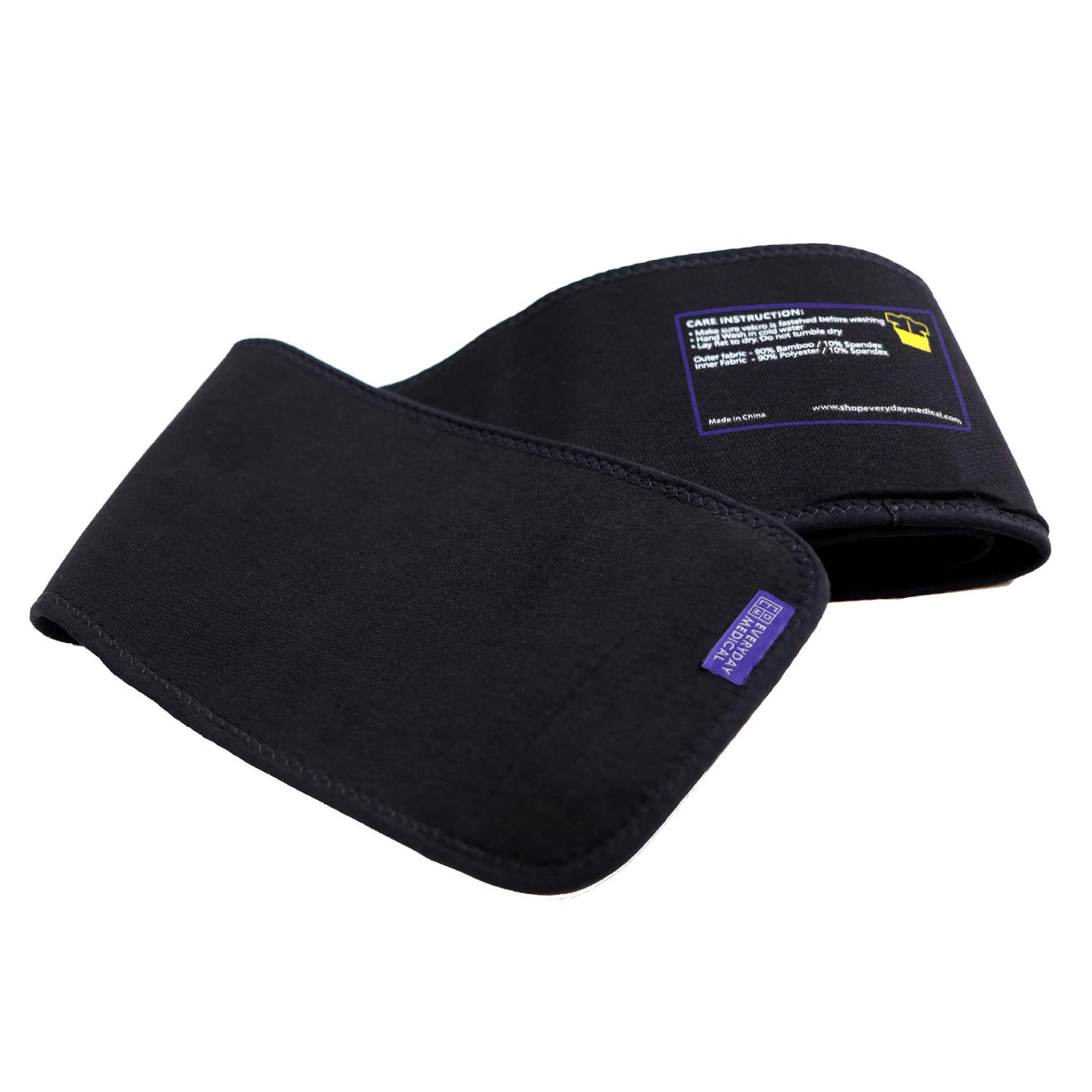 Everyday Medical Broken Rib Brace for Men and Women - Bamboo Charcoal Rib Support Compression Brace - accelerates The Healing of Cracked, Dislocated, Fractured and Post-Surgery Ribs - XLarge