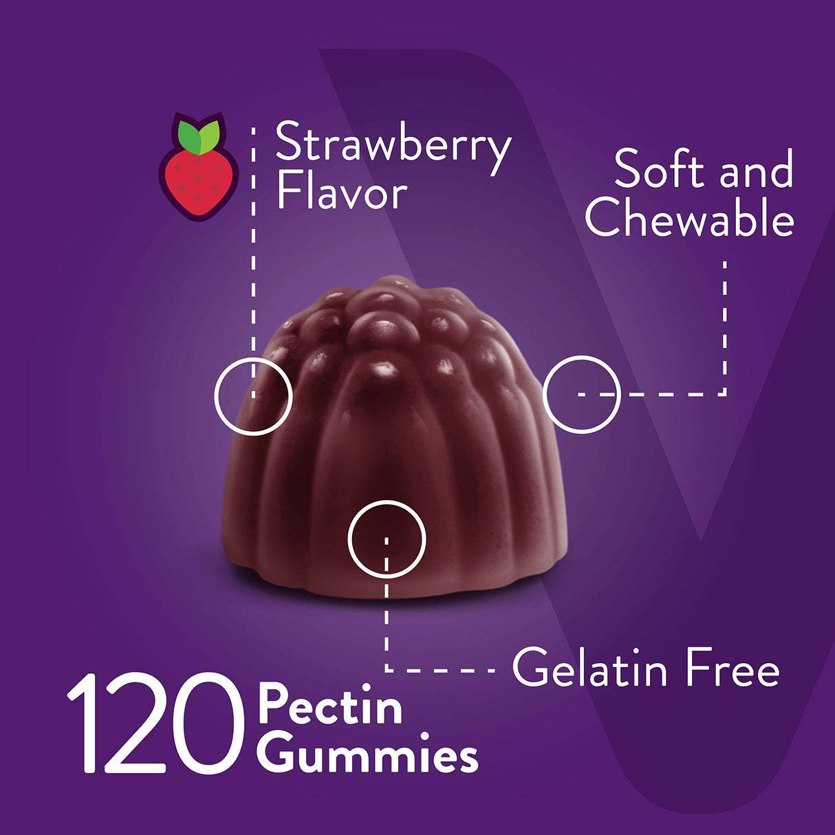 Viteey Moringa Gummies for Adults & Teens - Moringa Leaf Extract 4000mg - Immune Support, Energy Booster, Better Mood Support - Chewable Green Superfood - Vegan, Gelatin Free - Strawberry Flavored