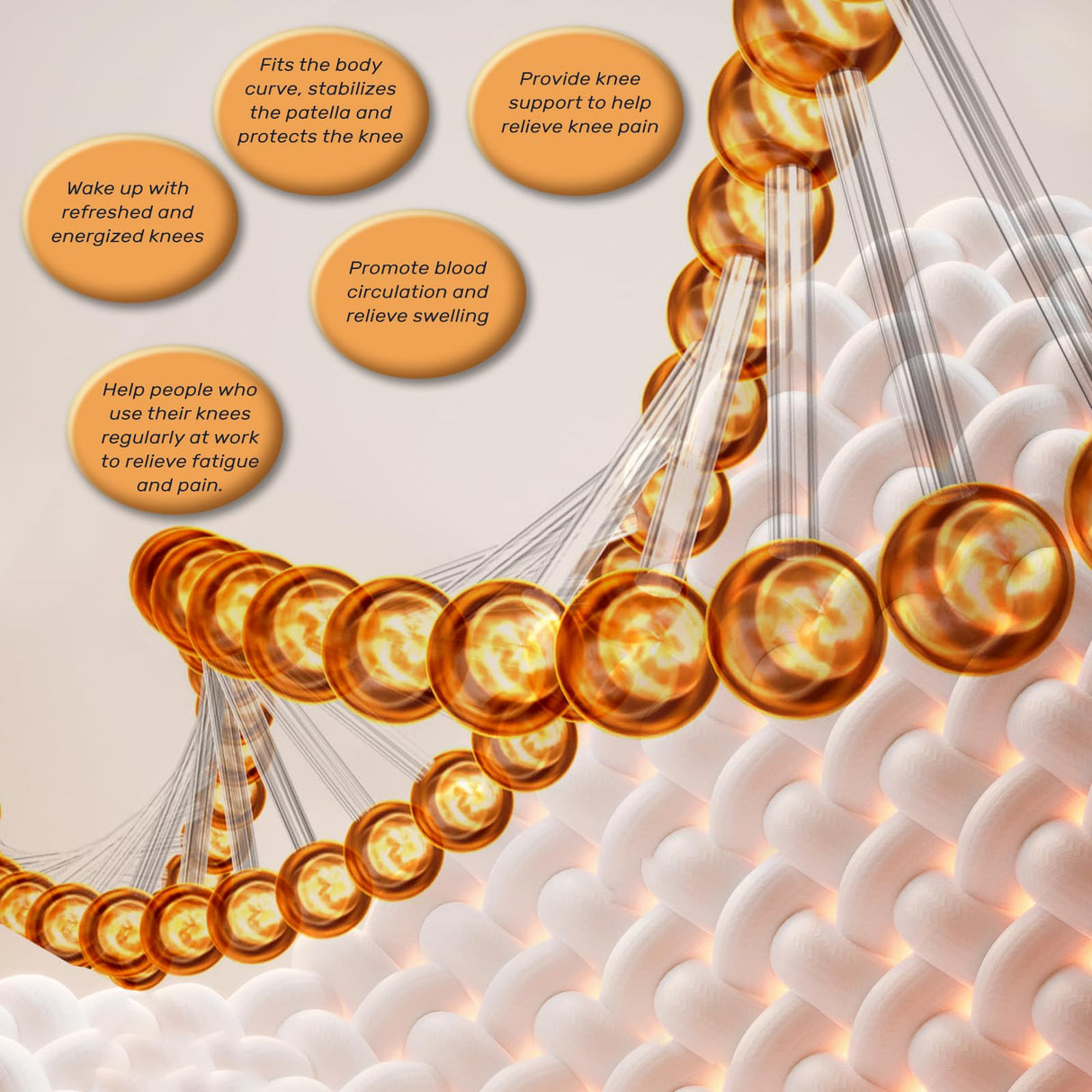 JIUFENTIAN Knee Support for Women and Men with Strap (2pack) Copper Knee Brace for Women Arthritis Pain-Knee Sleeves for Working Out,Running and Knee Pain Relief(X-Large)