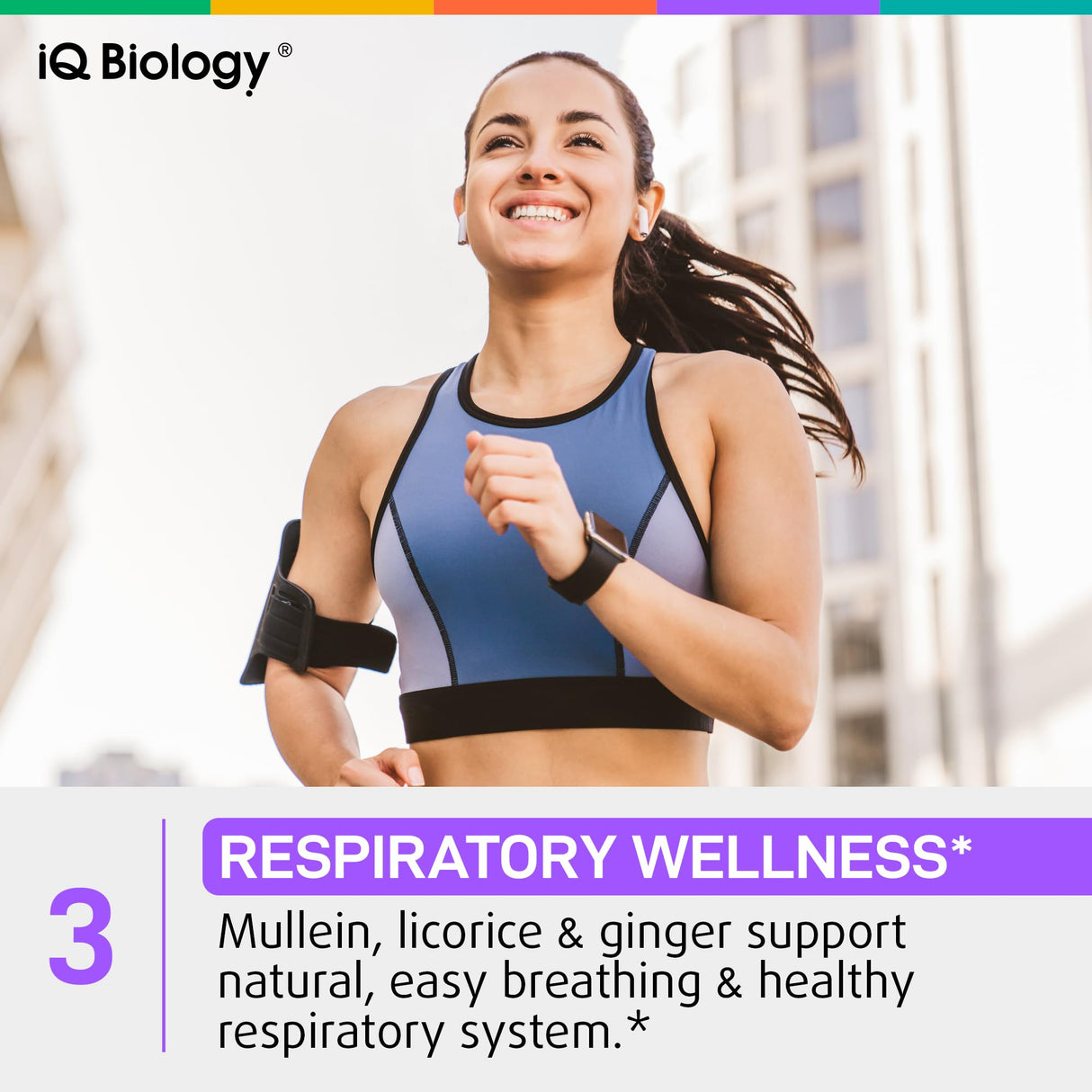 IQ BIOLOGY Mullein Drops for Lungs - USDA Organic Mullein Supplement with Arjuna - Made in USA - Lung Detox for Smokers, Bronchial Cleanse with for Respiratory to Clear Lungs, Break Up Mucus*, 2 oz