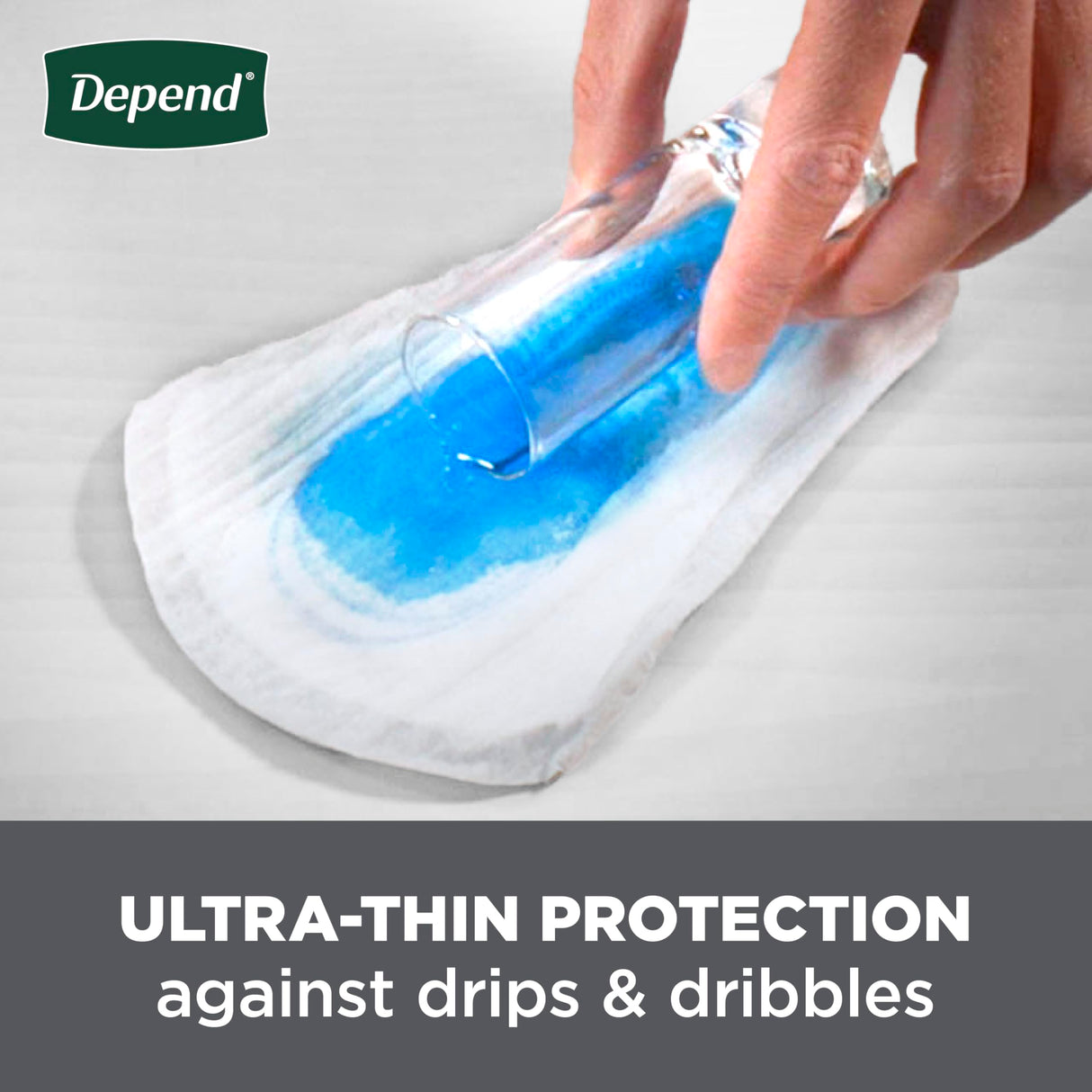 Depend Shields Incontinence Pads for Men, Light Absorbency, 90 Count (Packaging May Vary)