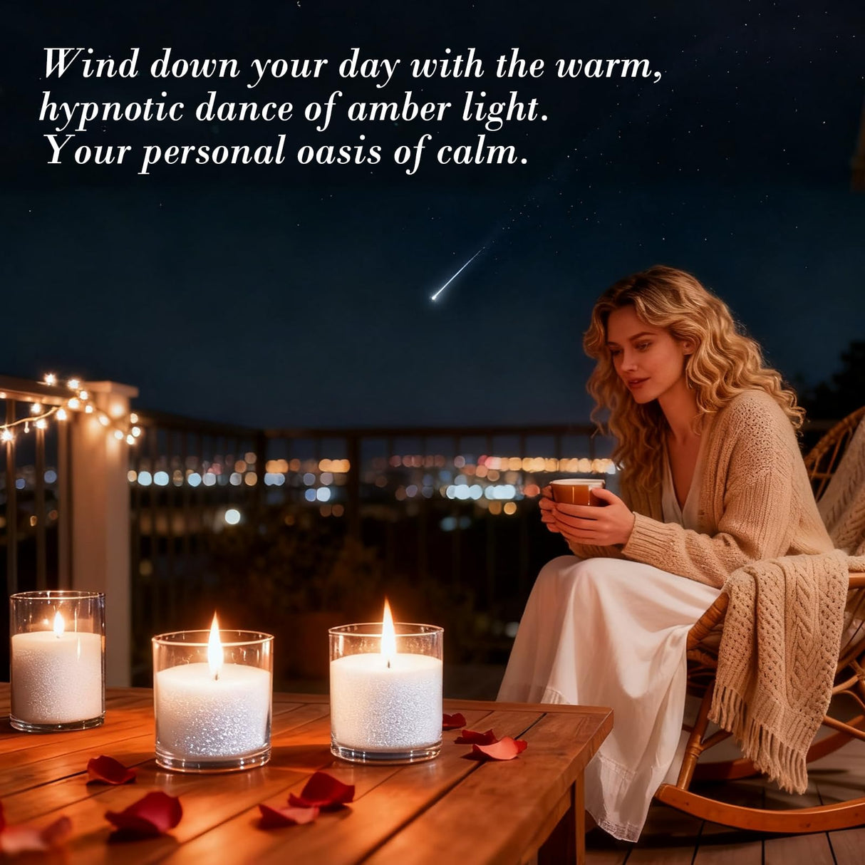 Aufien Candle Sand with Wicks, 21.4 Oz Pearled Candle, DIY Bead Powder Sand Wax Making kit Refillable Non Toxic for Handmade, Wedding and Halloween Christmas Decorations White Unscented