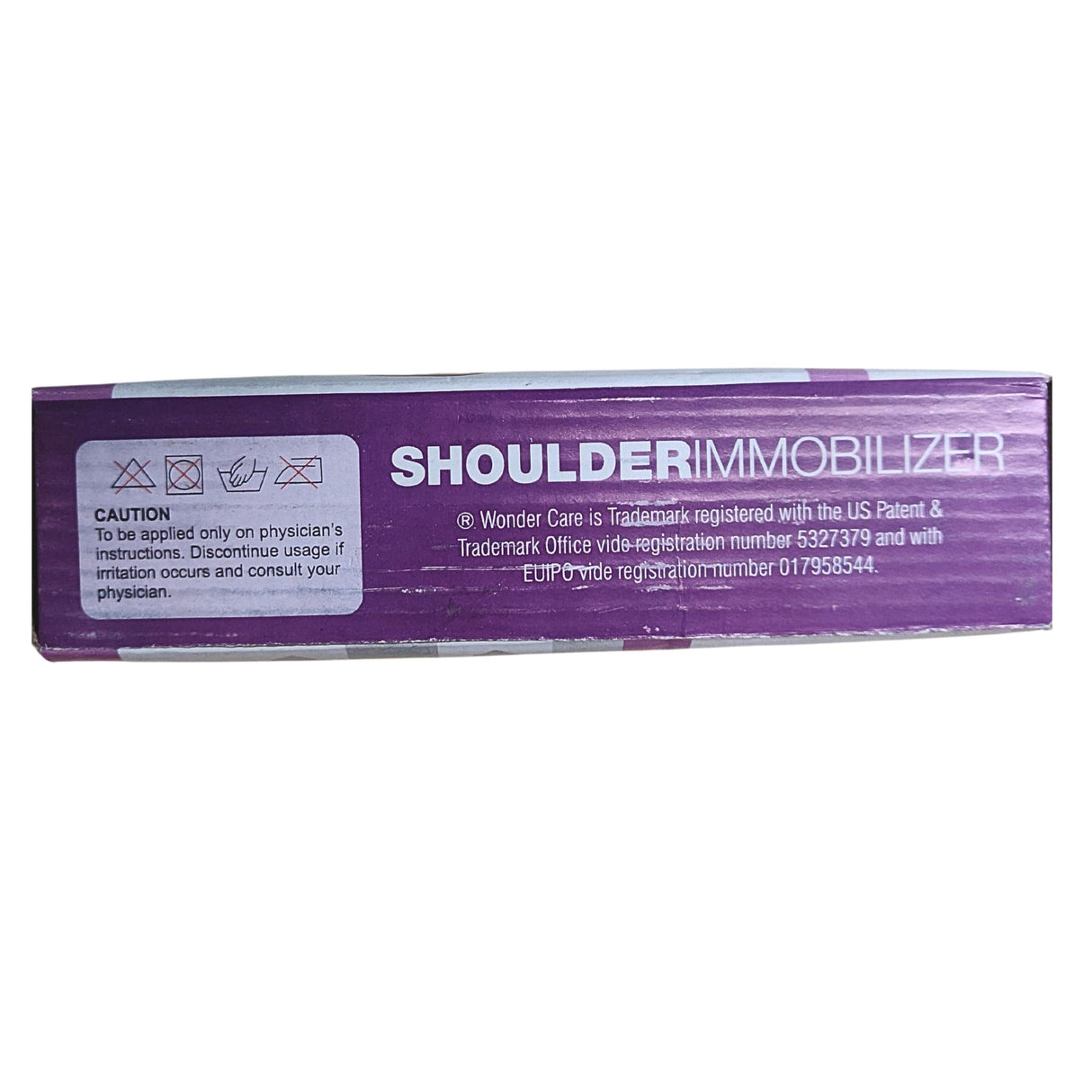 Wonder Care-Left Right Shoulder Immobilizer Arm Sling Elastic Brace for Clavicle Collar Bone Dislocation Subluxation Shoulder stabilizer Compression Brace After Rotator Cuff Surgery - Black-Size 4