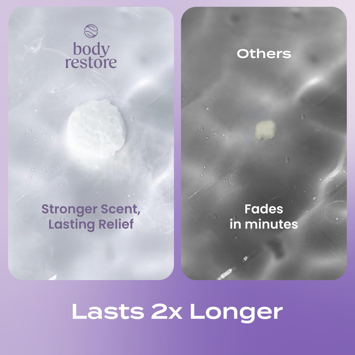 Body Restore Shower Steamers Aromatherapy 15 Pack - Boo Basket Stuffers for Women, Christmas Stocking Stuffers, Birthday Gifts for Women, White Elephant, Relaxation, Self Care - Lavender