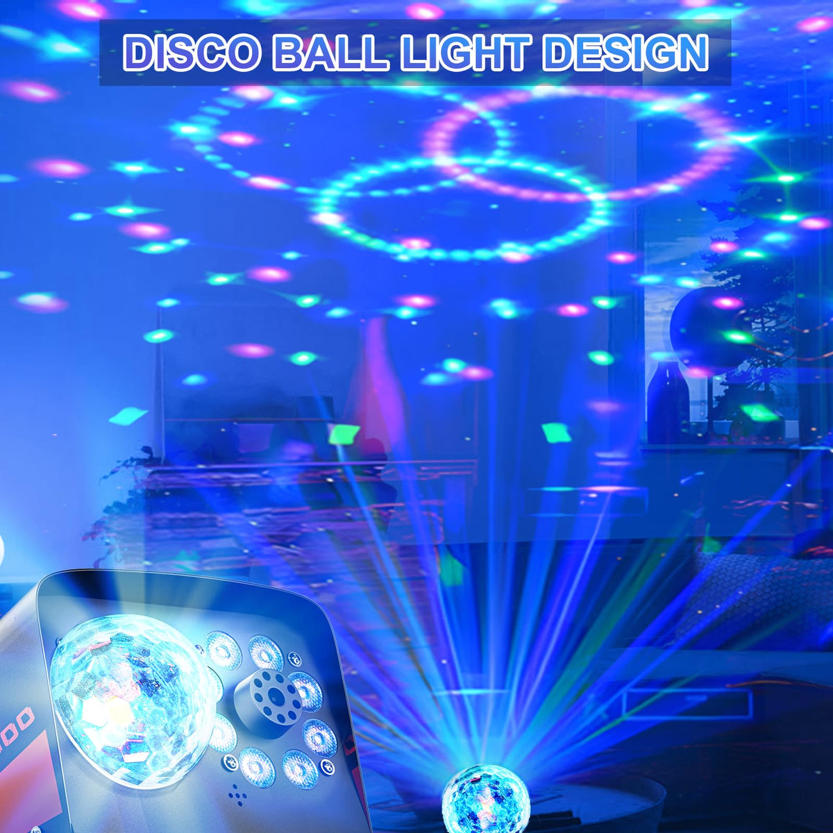 Dashsafe 1200W Fog Machine, 6000CFM for Halloween, Disco Light & Remote