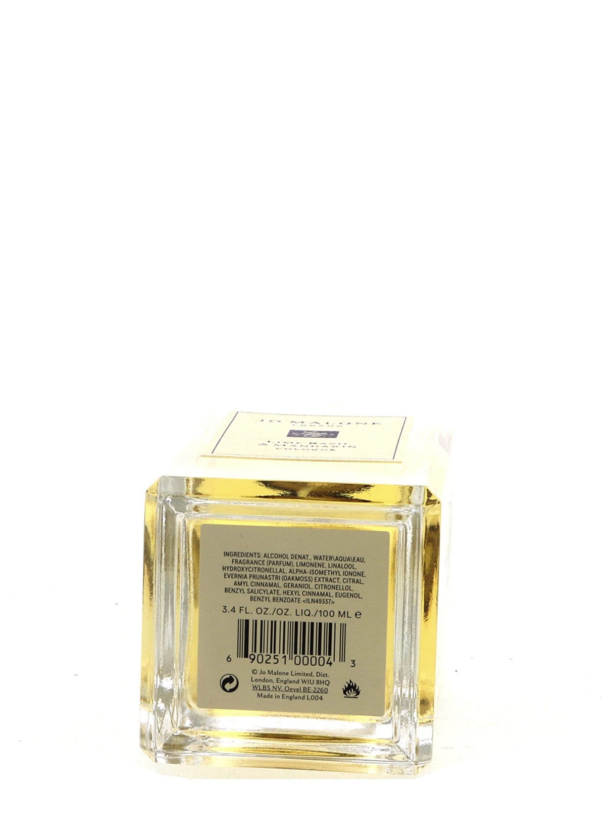 Jo Malone Lime Basil & Mandarin Cologne Spray, clear, 3.4 Ounce