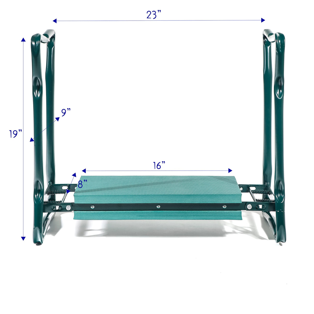 Garden Kneeler and Wide Seat - 23" L x 11" W x 19" H by Trademark Innovations