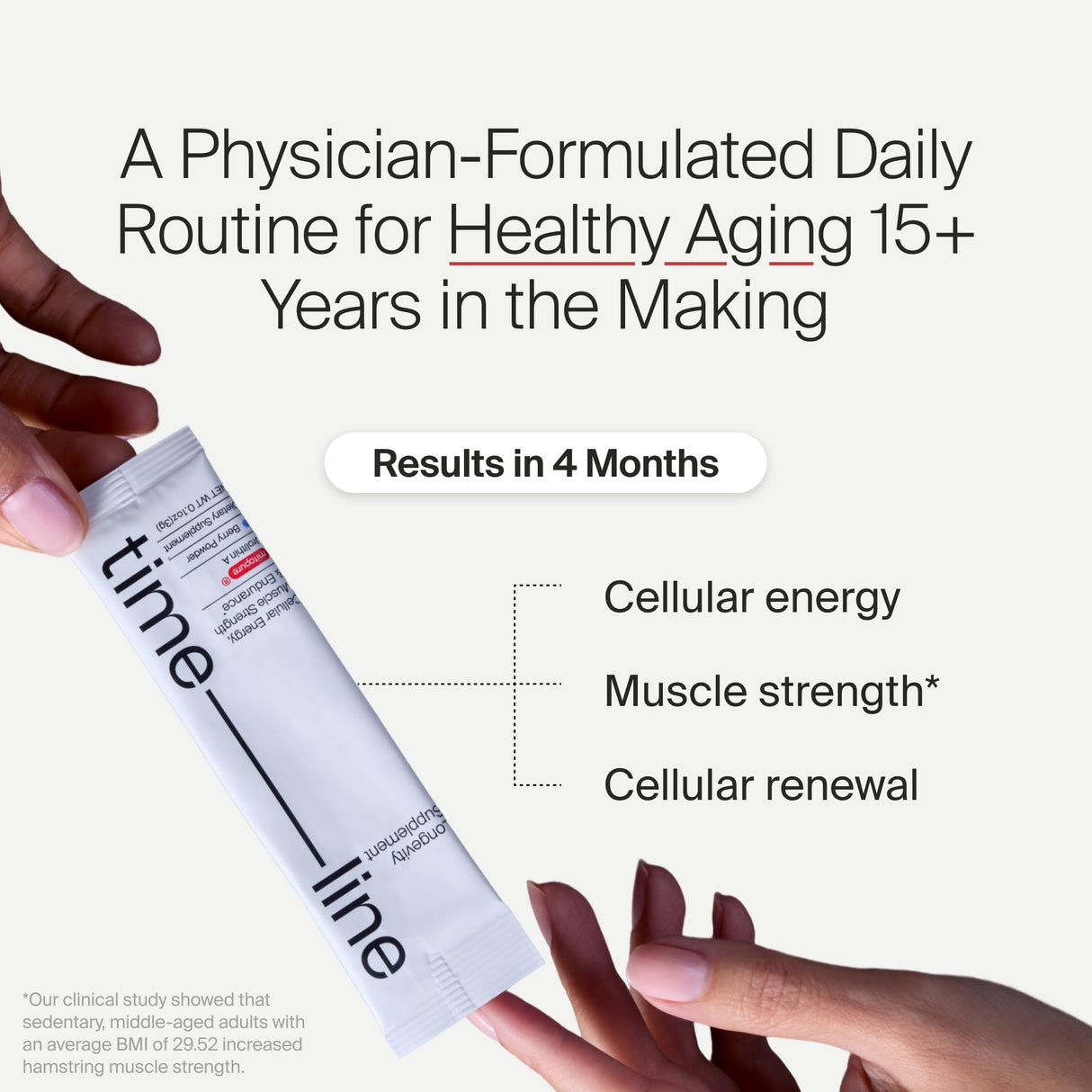 Timeline Mitopure Urolithin A Supplement Powder - Clinically Proven Support for Healthy Aging and Cellular Renewal - Mitoceutical for Muscle Support and Longevity