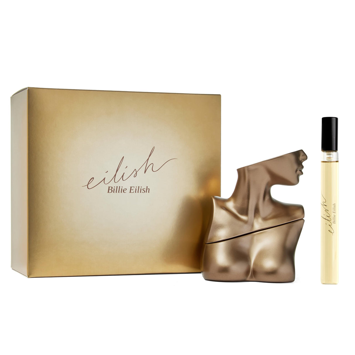 Billie Eilish Eau de Parfum 2 PC Perfume Gift Set for Women, Notes of Sugared Petals, Vanilla & Musk, Includes 3.4 Fl Oz Spray Eau de Parfum Spray + 0.33 Fl Oz Travel Size