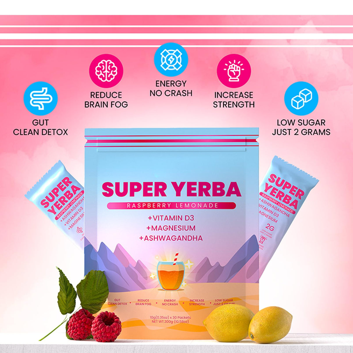 Super Yerba, Yerba Mate Instant Tea Powder| 30 Servings (1)