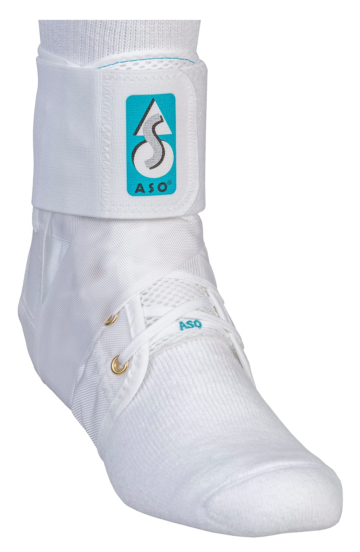 Med Spec ASO Ankle Stabilizer, White, X-Small
