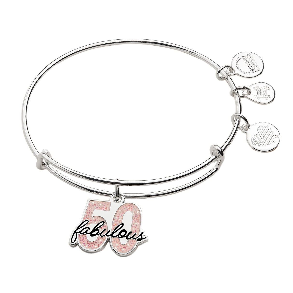 Alex and Ani Fabulous 50' Charm Bangle