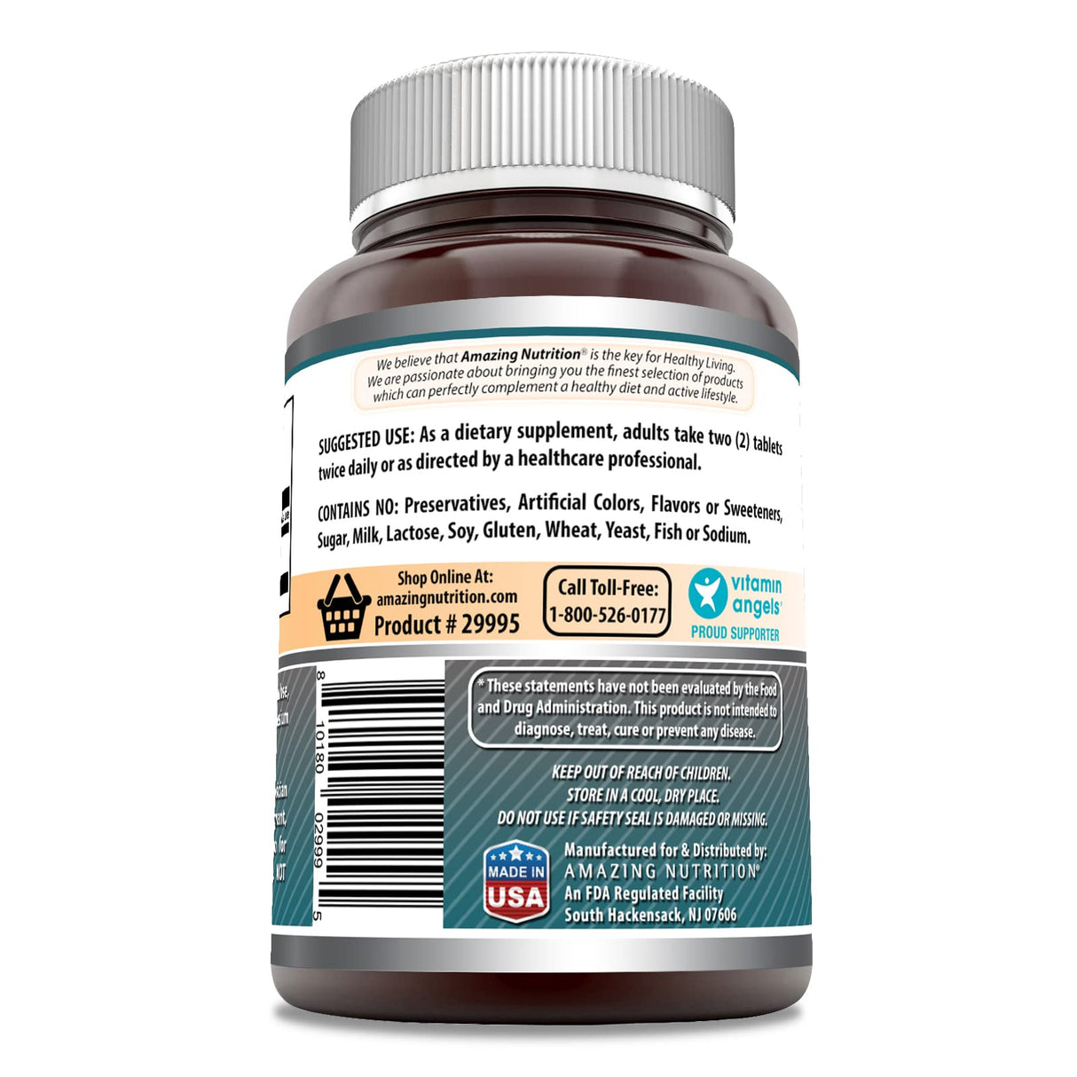 Amazing Formulas L Citrulline 2000mg Per Serving 120 Tablets Supplement | Amino Acid Supplement for Men & Women | Non-GMO | Gluten Free | Made in USA