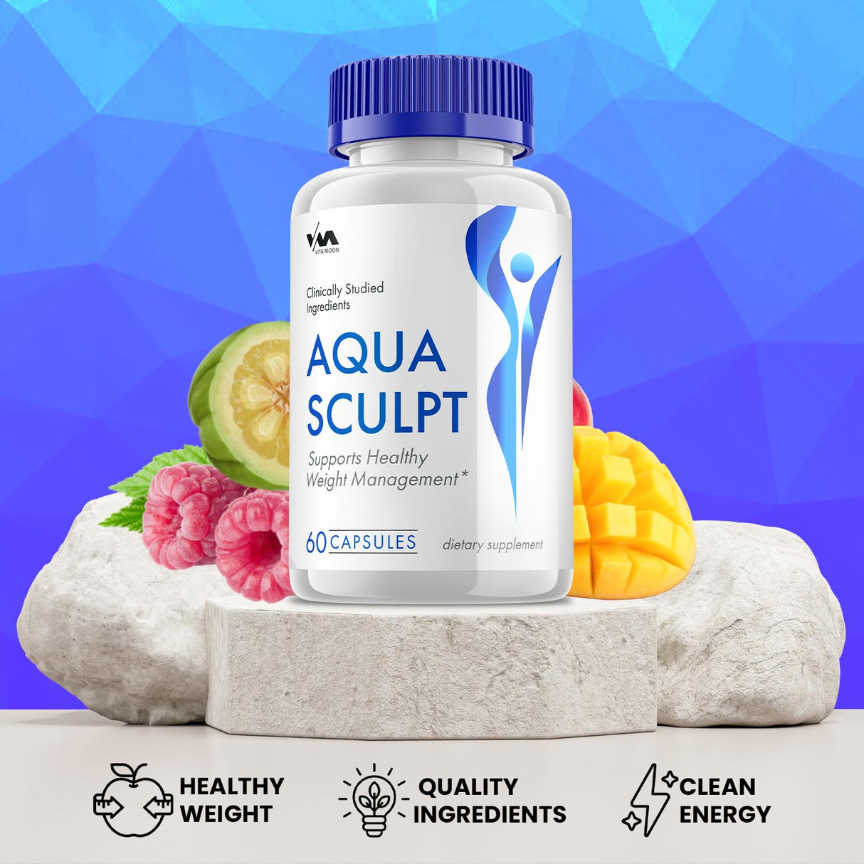 (2 Pack) Aqua Sculpt Advanced Formula Pills, AquaSculpt Support Supplement, Supports Overall Wellness, Aqua Sculpt Maximum Strength (120 Capsules)