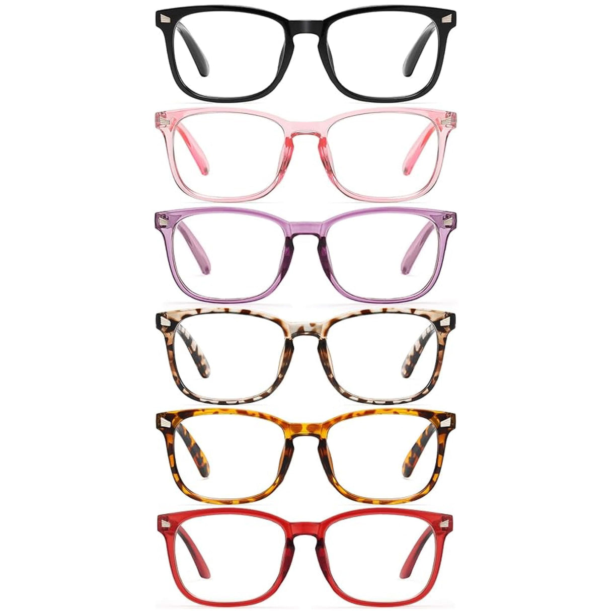 CCVOO Reading Glasses for Women/Men, Eyeglasses, Blue Light Readers for Women/Men, Computer Eye Glasses, Cheaters