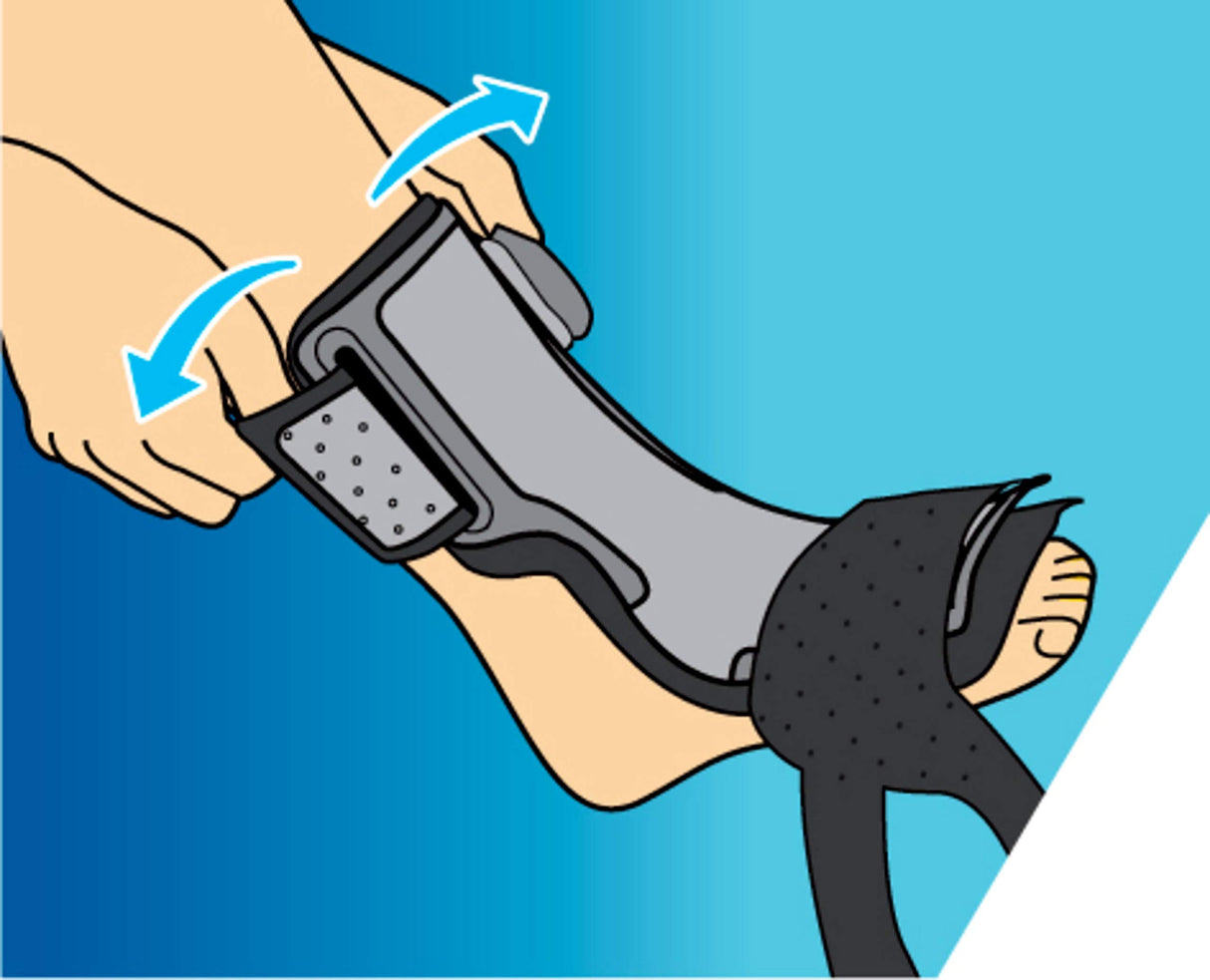 ACE Plantar Fasciitis Sleep Support, Helps Relieve Symptoms of Plantar Fasciitis, One Size Fits Most, Blue