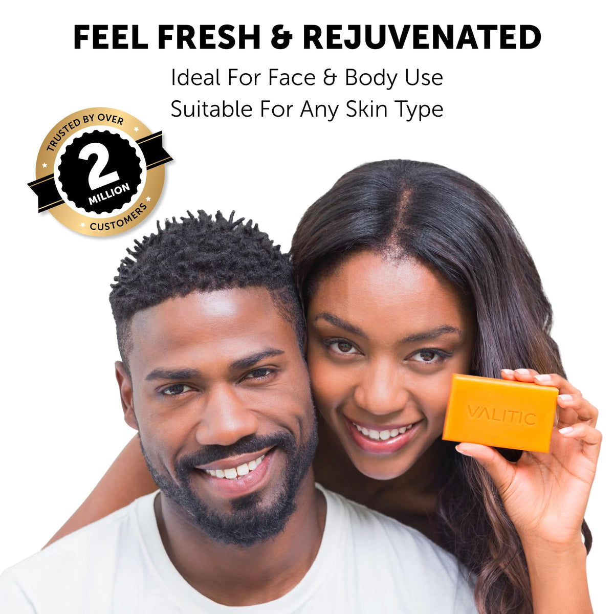 VALITIC Kojic Acid Dark Spot Remover Soap Bars, Turmeric Bar Soaps 2 Pack