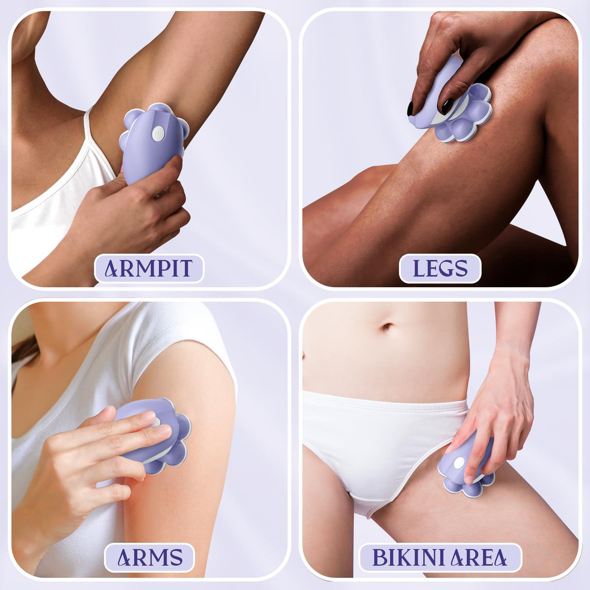 Bartrimber 7D Electric Razor for Women: Fast & Painless Full-Body Shaver for Legs & Face – Waterproof Hair Remover with Light & Travel Cover – Wet/Dry Use, Smooth Close Shave, Birthday Mother’s Gift