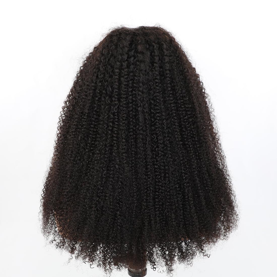 ISEE Wear and Go Glueless Wig Afro Kinky Curly Lace Front Wigs Human Hair 7x5 HD Lace Afro Curly for Women Lace Pre Cut Glueless Wigs Human Hair Pre Plucked 20 Inch