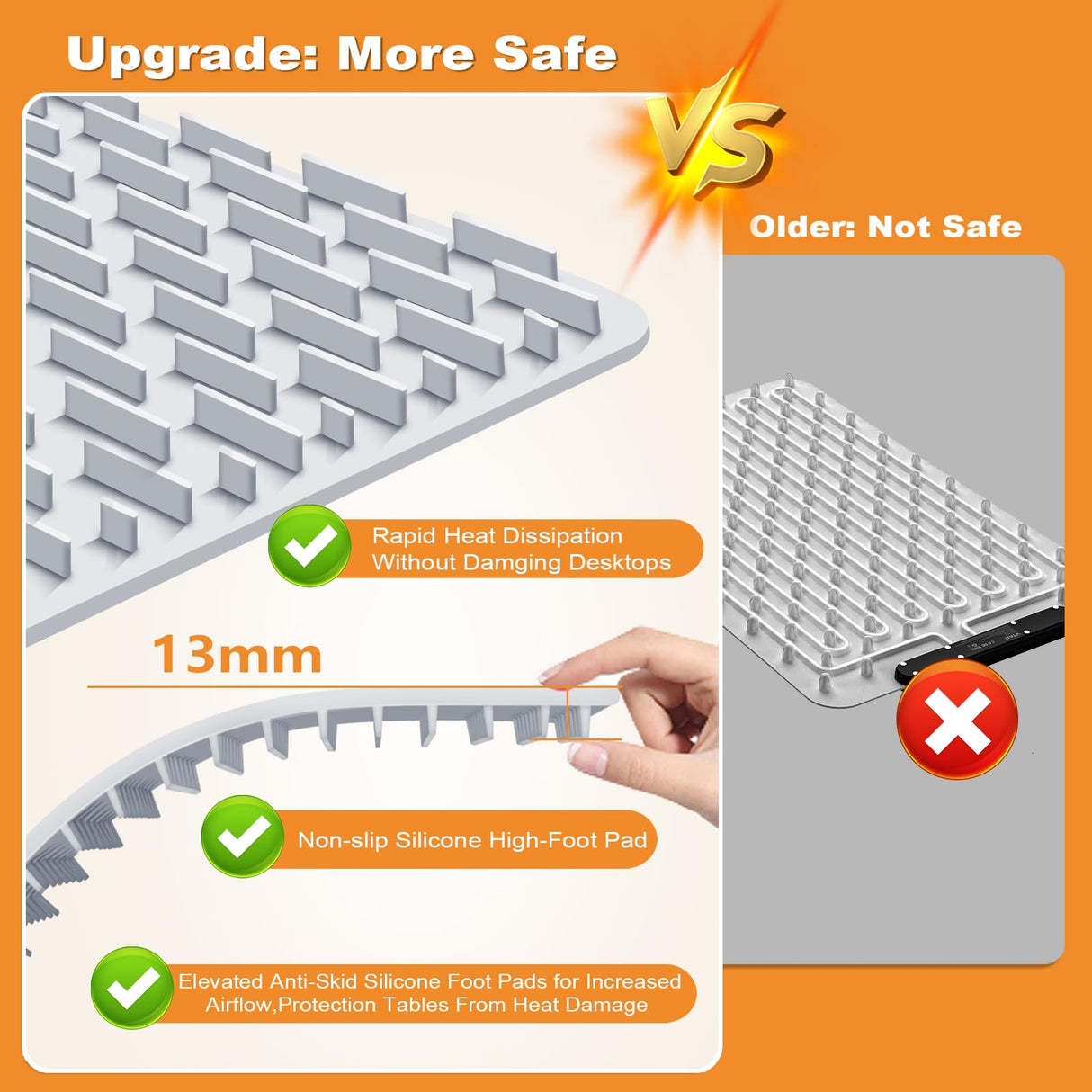 Electric Food Warming Mat Heating:Flameless Silicone Countertop Warmer Tray With 7 Temps 24x16 Inch - Portable Foldable Heat Pad Keep Food Warm For Dinner Serving And Buffet Party - (GRAY)