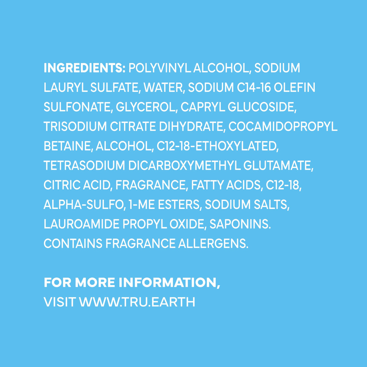 Tru Earth Compact Dry Laundry Detergent - Up to 128 Loads (64 Sheets) - Paraben-Free - Original Eco-Strip Liquidless Detergent, Travel - Fresh Linen | Packaging May Vary