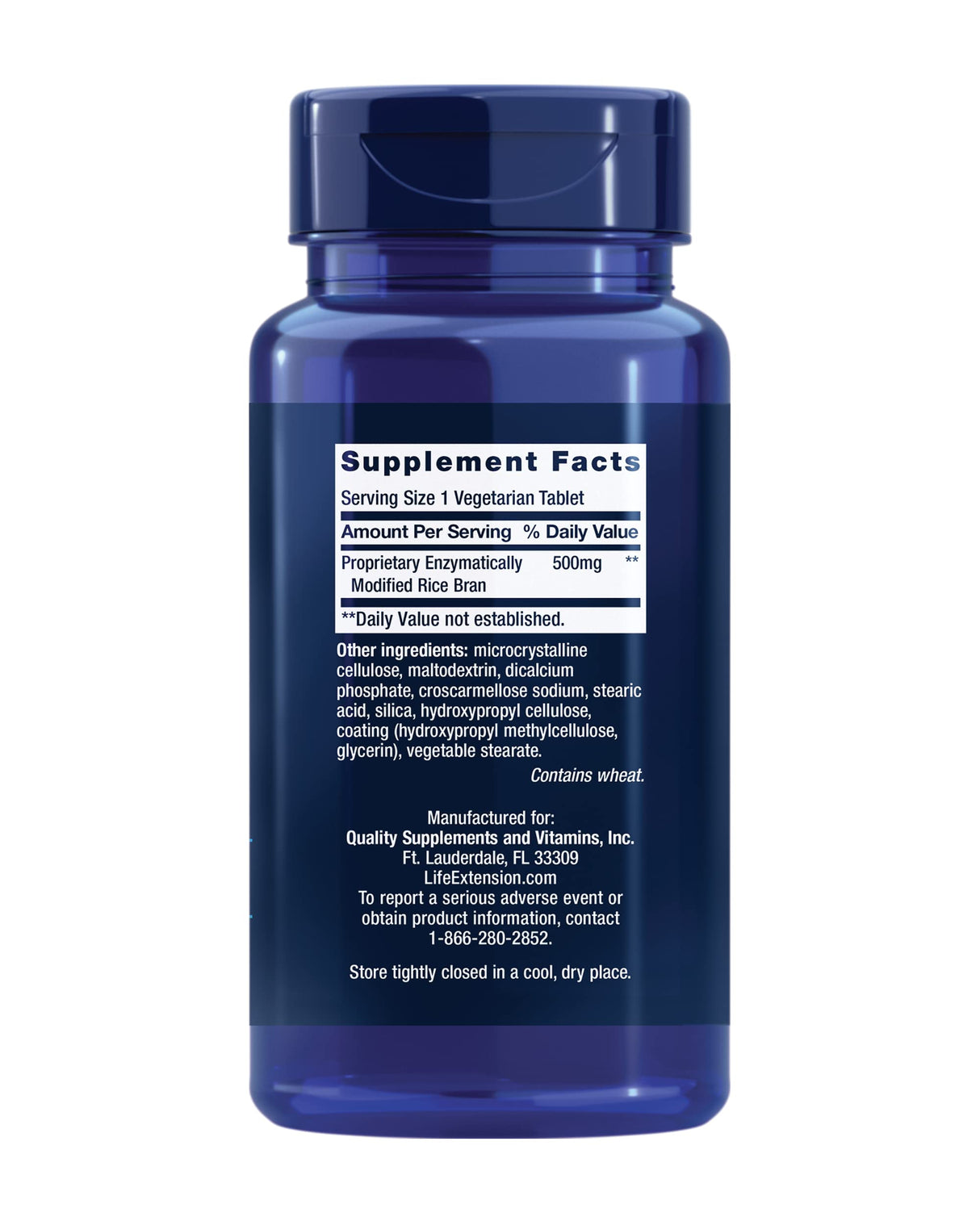 Life Extension NK Cell Activator™, Immune Support, Natural Killer Cell Activity, enzymatically Modified Rice bran, Non-GMO, Vegetarian, 30 Tablets