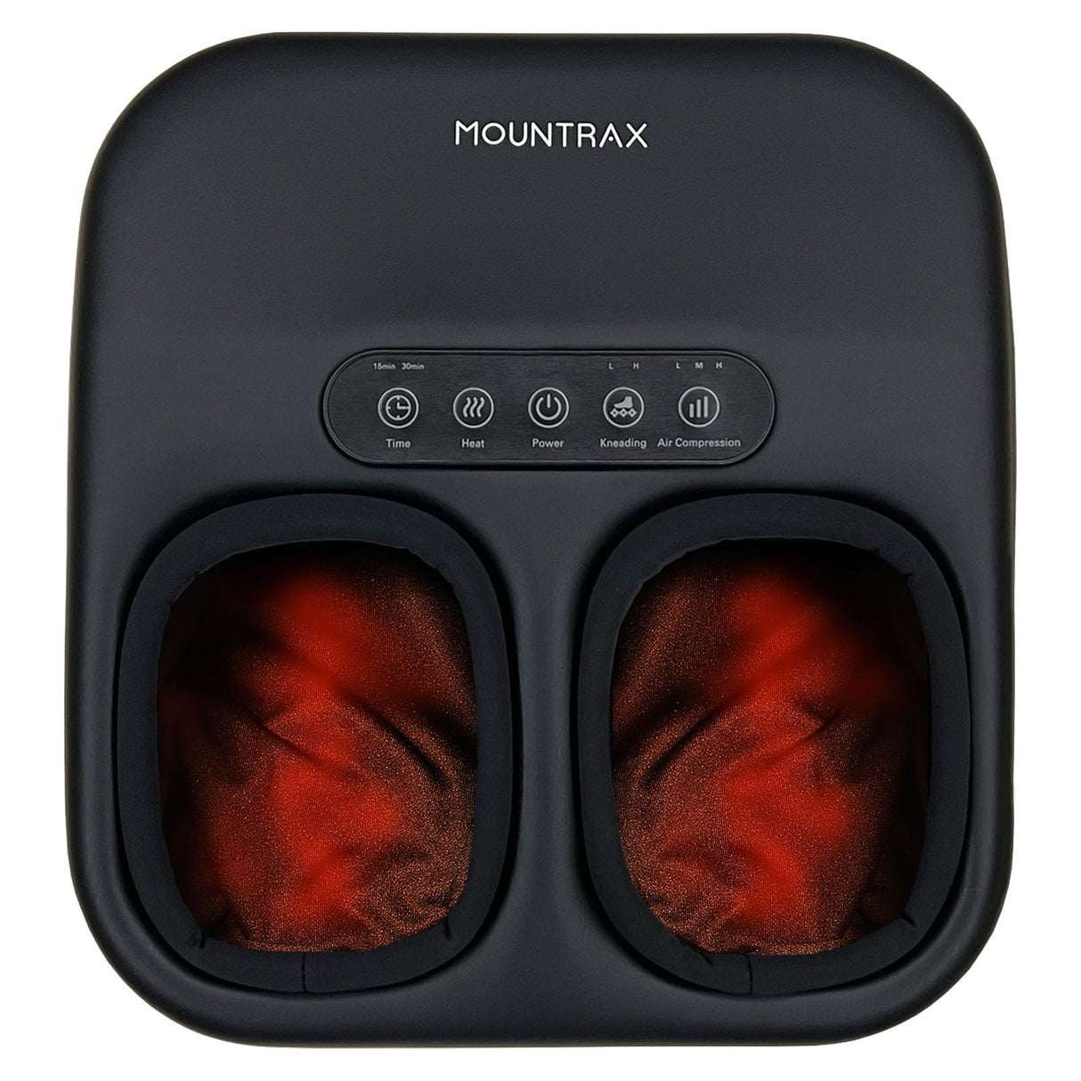 MOUNTRAX Shiatsu Foot Massager with Heat, DIY Gift Ideas for Mom Dad Women Men, Deep Kneading Foot Massager for Plantar Fasciitis, Improve Circulation and Pain Relief