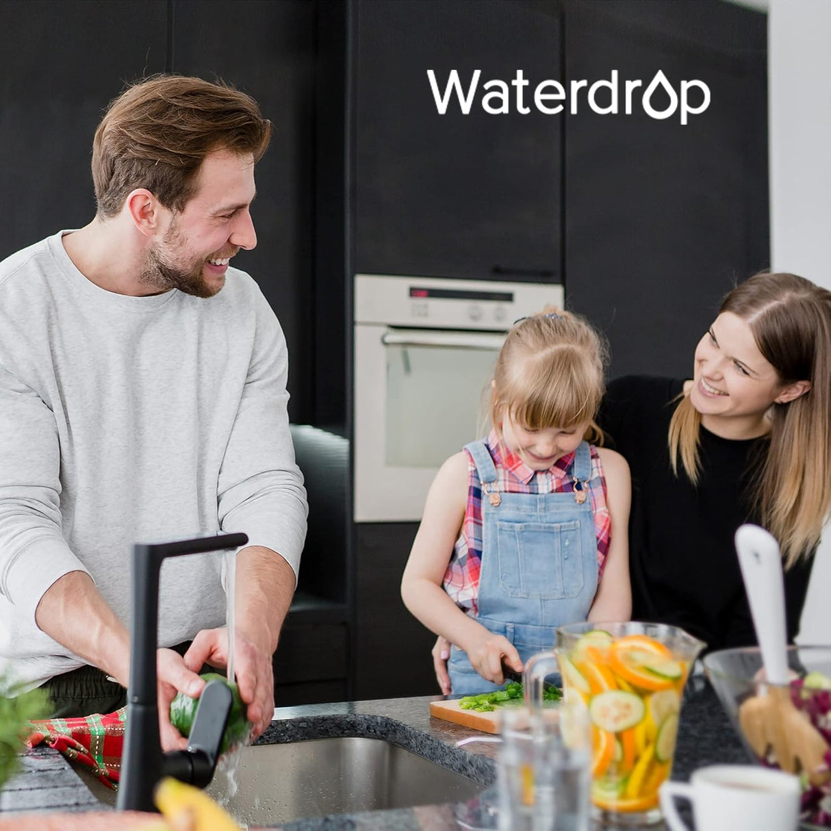 Waterdrop WF10PG Whole House Water Filter, Compatible with WHF21-PG, GE® FXHTC, GXWH40L, 3M® Aqua-Pure AP810, Culligan® RFC-BBSA, Any 10" x 4.5" System, Reduces Sediment, Chlorine, Taste, Odor