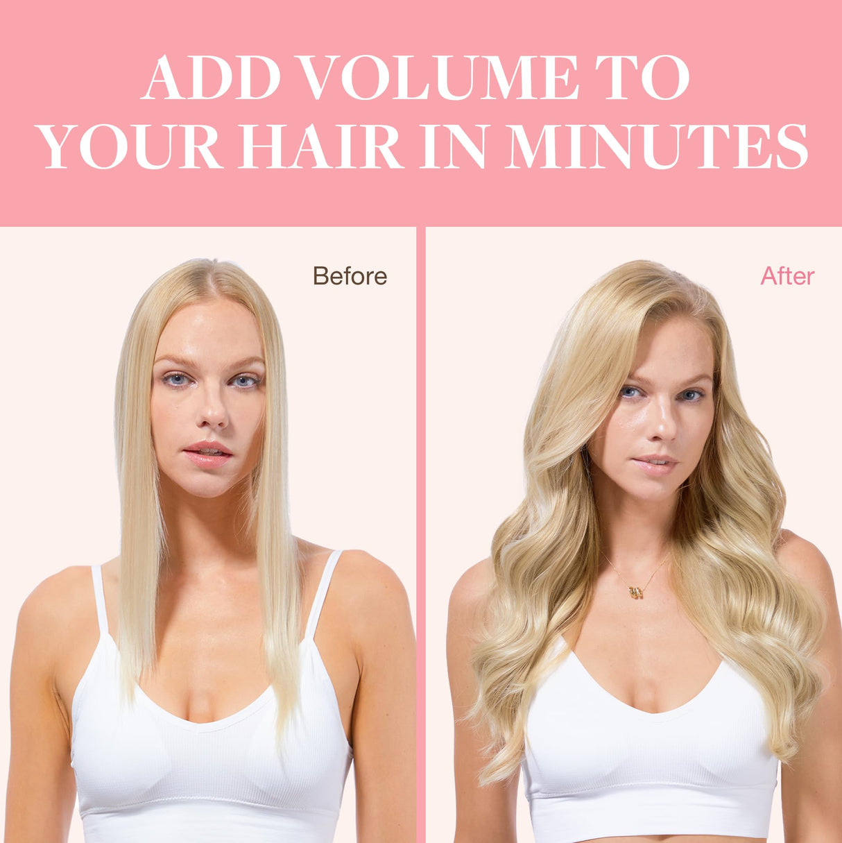 GOO GOO Clip in Hair Extensions Real Human Hair, Remy Human Hair Extensions Clip ins for Women, Natural Human Hair, 18inch 120g 7Pcs, 17A/60A Ash Blonde Highlighted Platinum Blonde