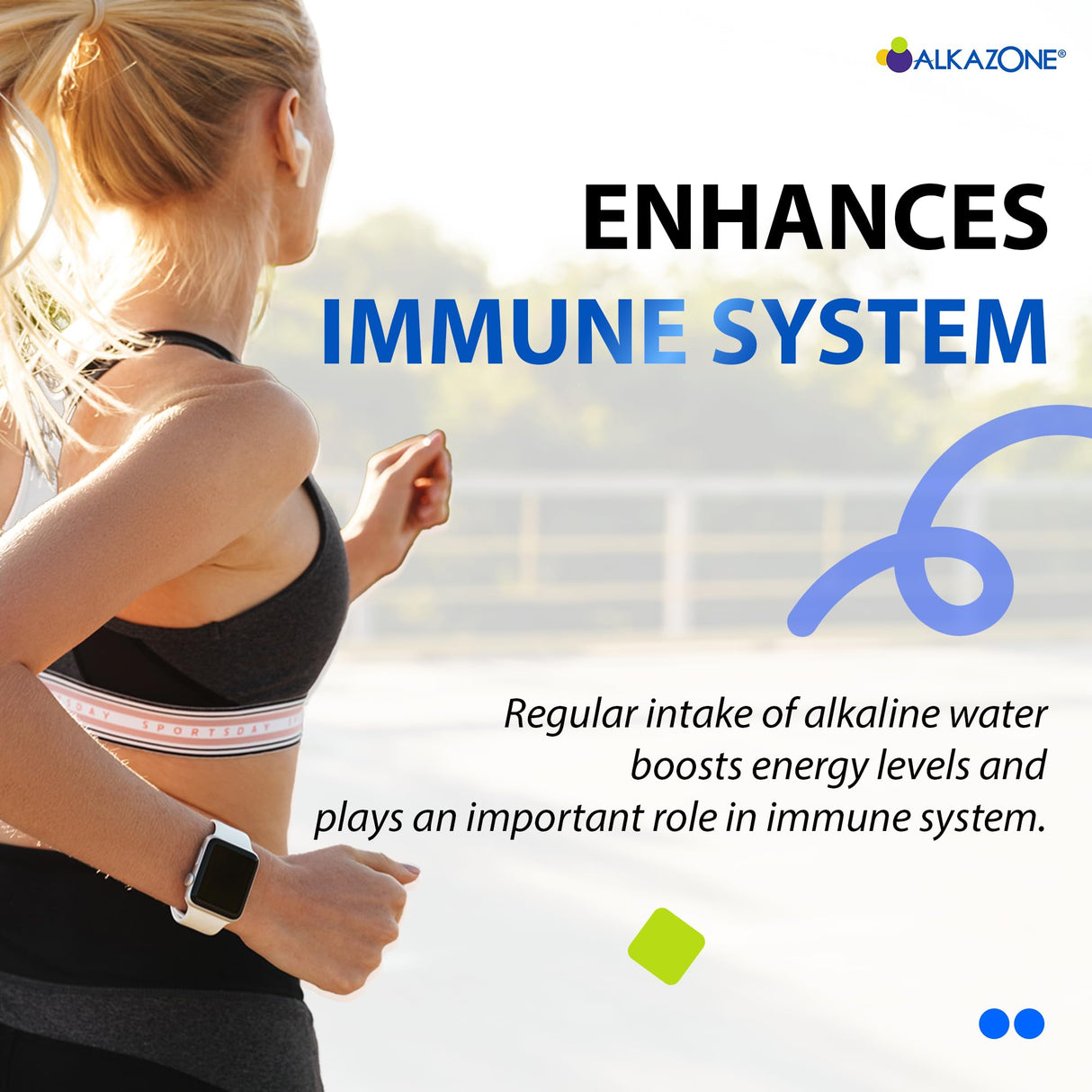 Alkazone Make Your Own Alkaline Water | 1 Pack Makes 20 Gallon | Alkaline Booster Drop | 3 Pack 1.25 Oz