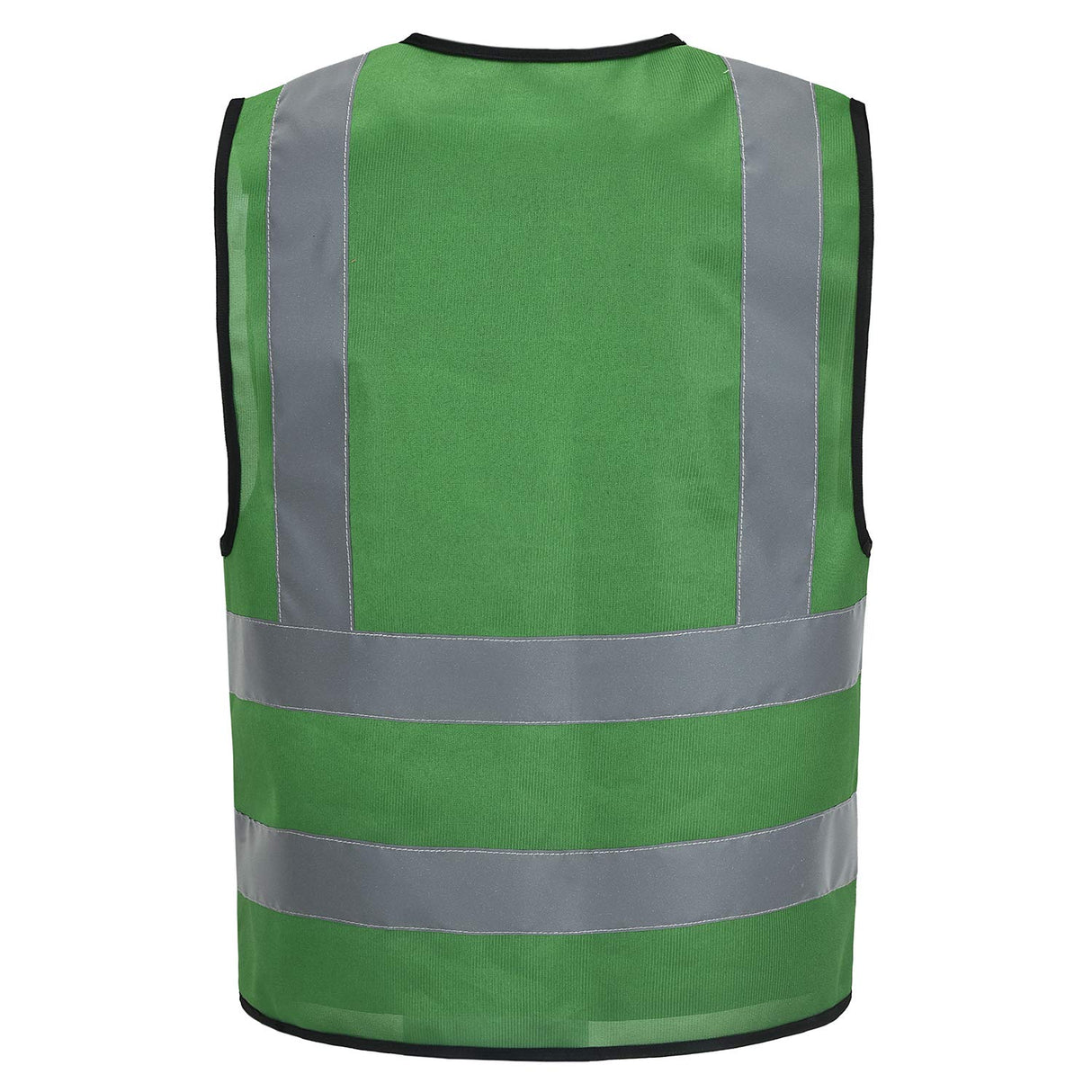 personalise Custom Green xl High Visibility reflective Safety Vest Logo