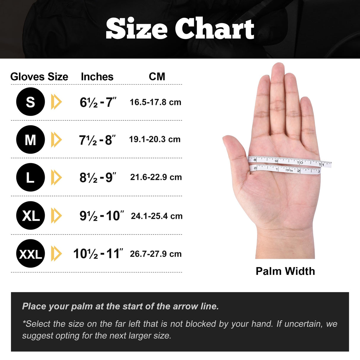 TitanFlex Heavy Duty Black Nitrile Gloves, 6-mil, Fully Textured, Medium 100-ct Box, Mechanic Disposable Gloves, Work Gloves, Latex Free, Powder Free, Rubber Gloves for Food Prep