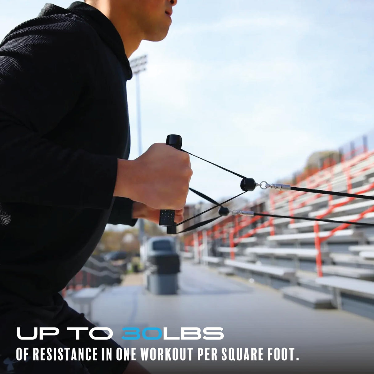 ResistaRope - A 2-in-1 Resistance Band & Jump Rope - The Ultimate Full Body Workout: Cardio and Strength and Resistance Training - Short