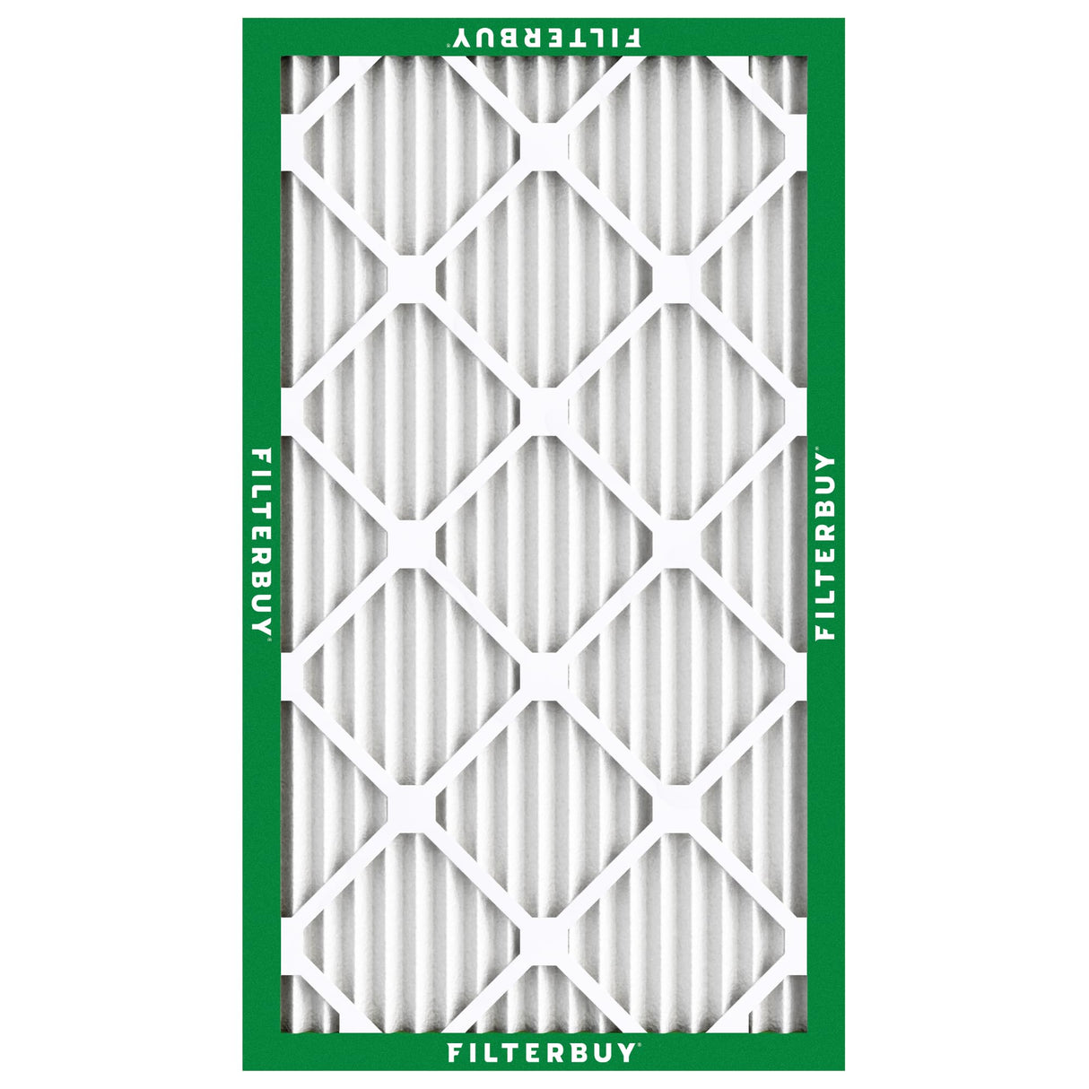 Filterbuy 10x30x1 Air Filter MERV 8 Essential Dust & Allergy Defense (3-Pack), Electrostatic Pleated HVAC AC Furnace Filters Replacement (Actual Size: 9.50 x 29.50 x 0.75)
