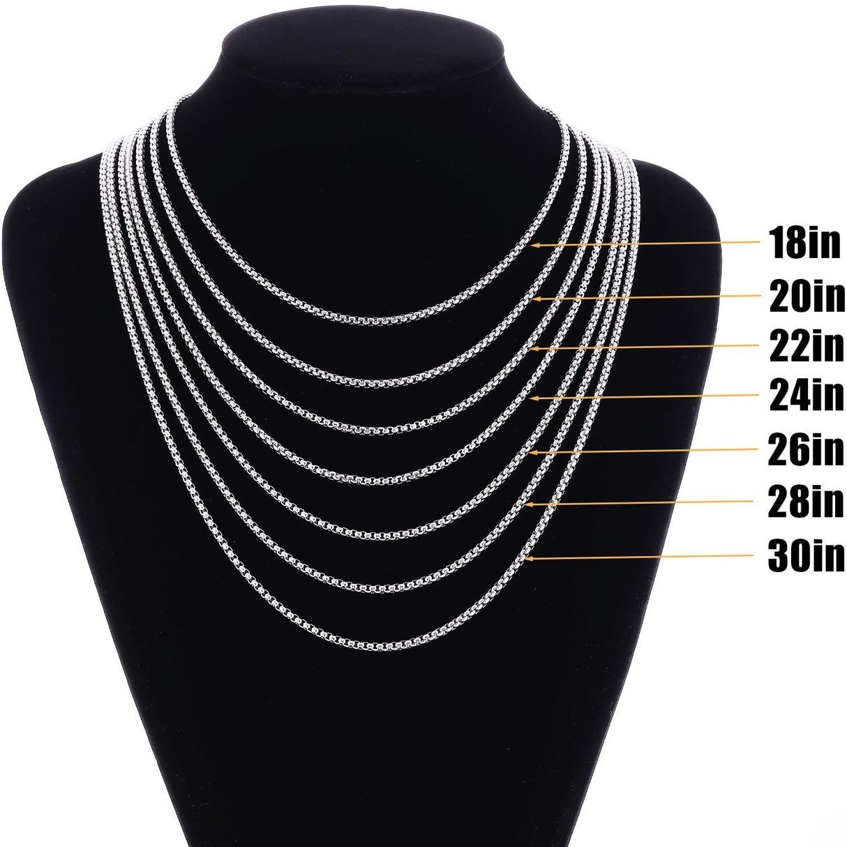 Fiusem Silver Cross Necklace for Men, Small Stainless Steel Pendant 26 Inch