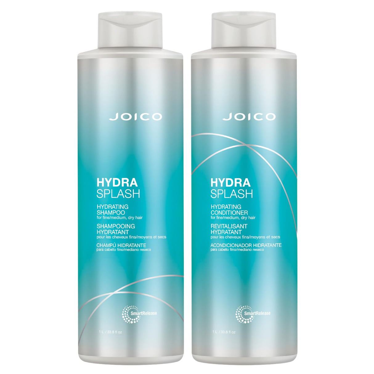 Joico HydraSplash Hydrating Shampoo and Conditioner For Fine Hair Set