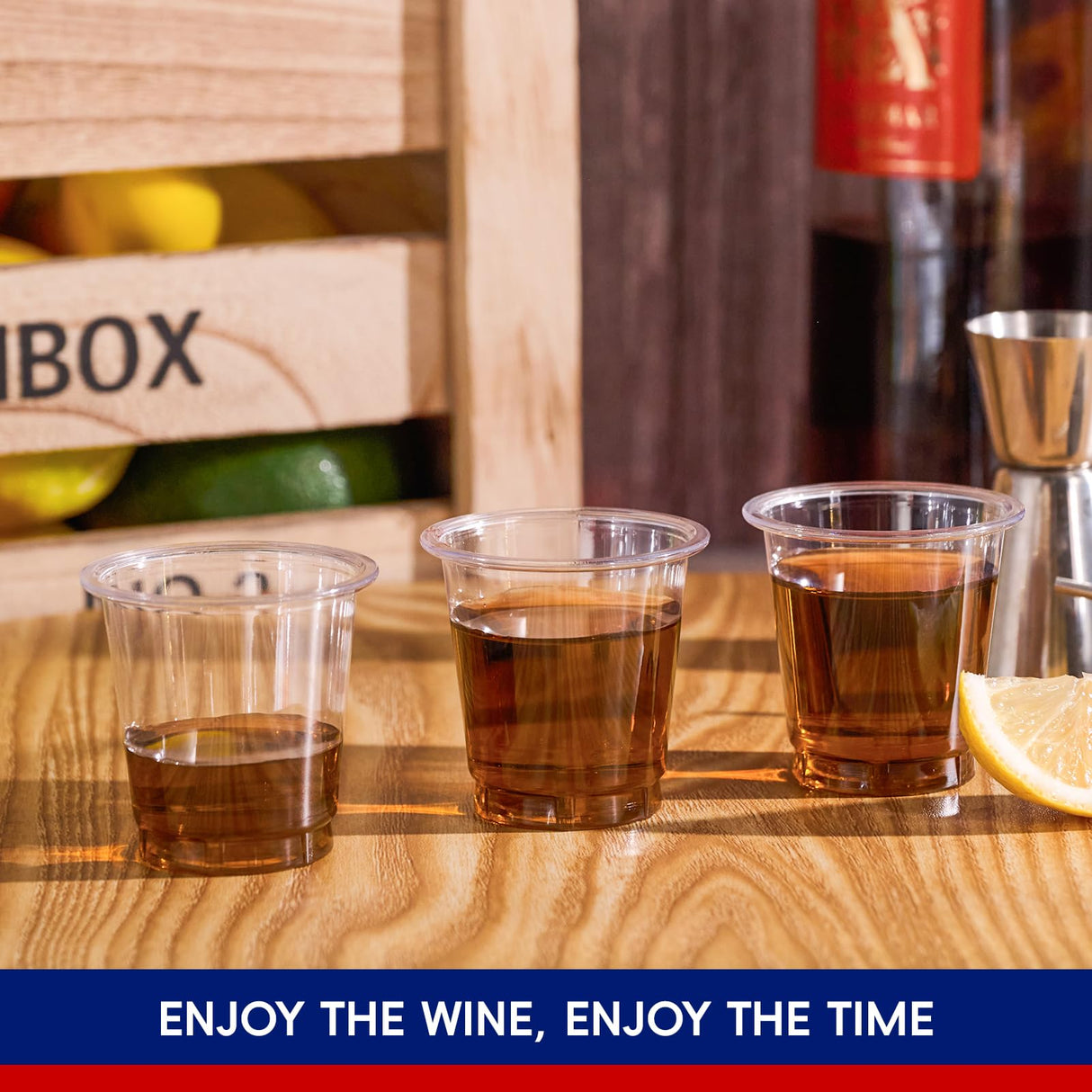 JOLLY CHEF 500 Pack 2 oz Plastic Shot Glasses, Clear Disposable Cups, Plastic Shot Cups Disposable for Jelly Shots, Wine Tasting, Food Samples,Thanksgiving Party, Wedding, Christmas