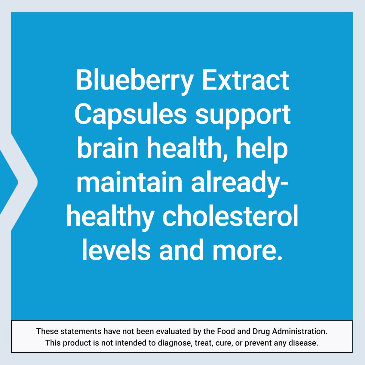 Life Extension Blueberry Extract Capsules - Whole Fruit Wild Blueberry Extract Supplement Pills- For Brain Health Support - Non-GMO, Gluten-Free ,Vegetarian - 60 Capsules