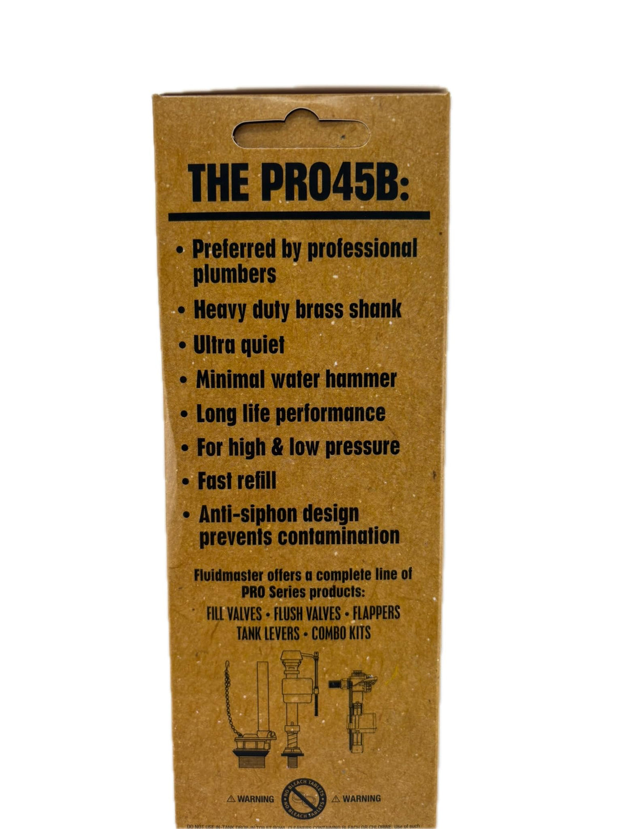 Fill Valve, Anti-Siphon, With Brass Shank